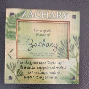 Zachary photo frame magnet brand new